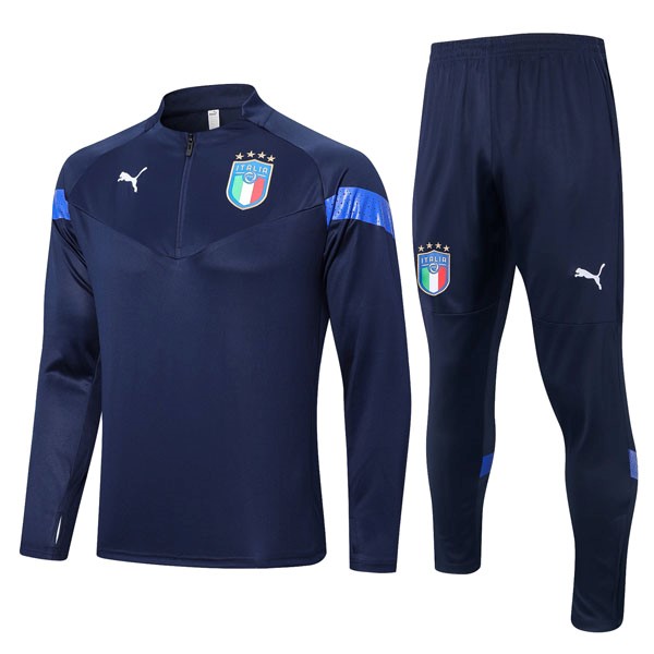 Sudadera De Training Italia 2022-2023 Azul 2